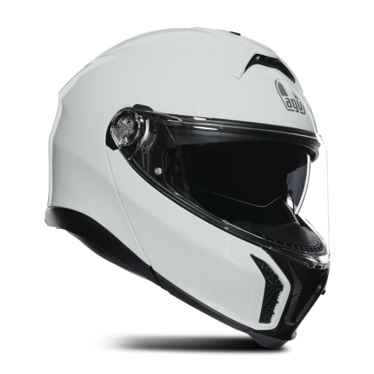 AGV Åpningshjelm  Tourmodular E2206 Solid Stelvio Hvit