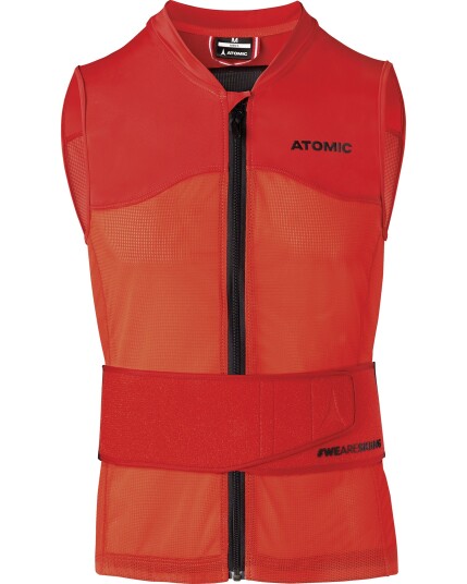 Atomic Live Shield Vest M Red (Storlek S)