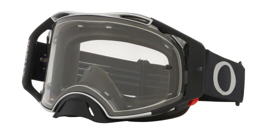 Oakley Crossbriller  Airbrake Tuff Blocks Klar Svart Gunmetal