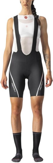 Castelli Velocissima 3 Bibshort Dame Black/Silver L