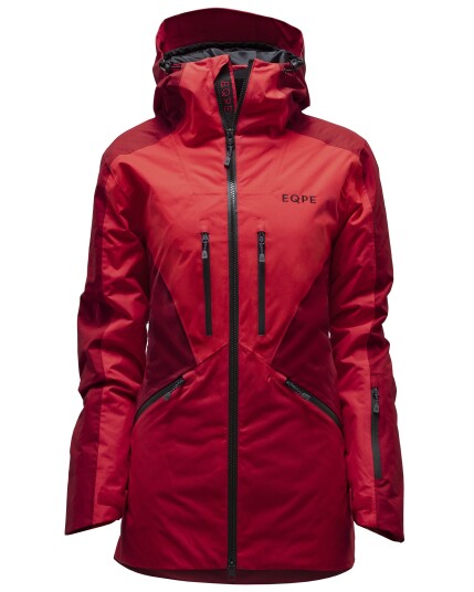 EQPE Gida Launch Jacket W Poppy Red/Dark Red (Storlek XS)