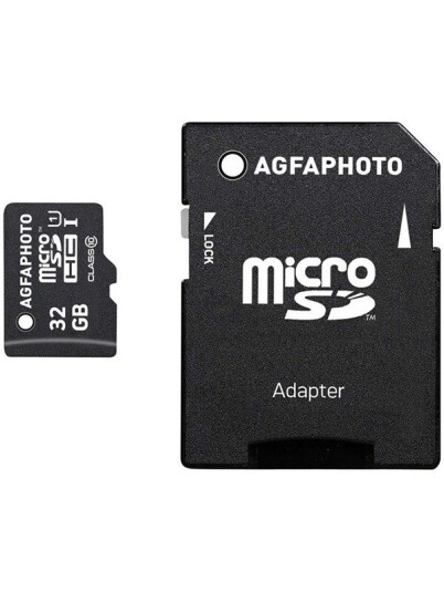 Agfa Photo - flash memory card - 32 GB - microSDHC UHS-I