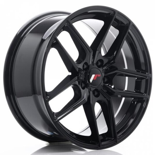 Japan Racing Jr25 Shiny Black 8.5x18 5x112 ET40 B66.6