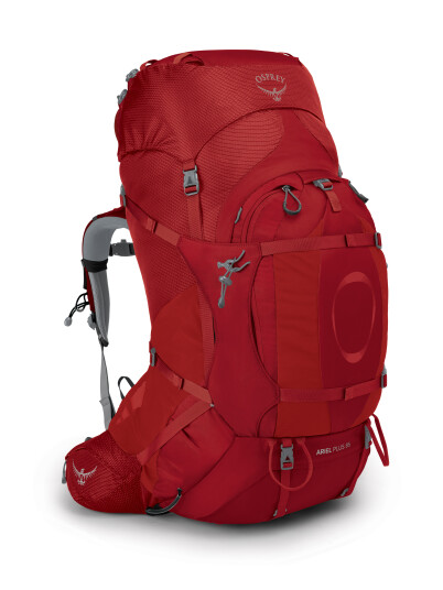 Osprey Ariel Plus 85 Ws Carnelian Red WM/L