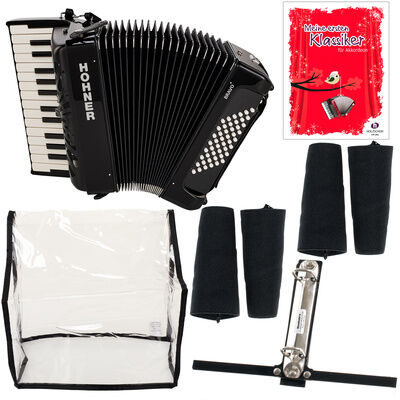 Hohner Bravo II 48 Svart Set