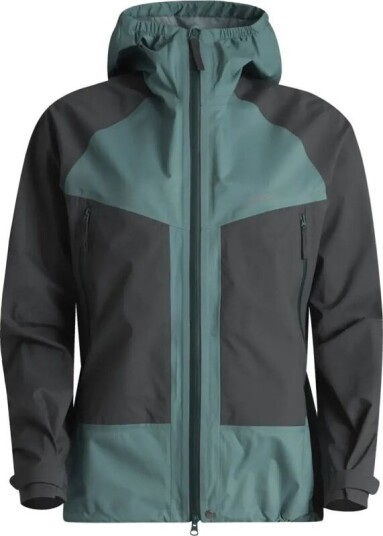 Lundhags Women's Padje Light Waterproof Jacket S, Jade/Dark Agave