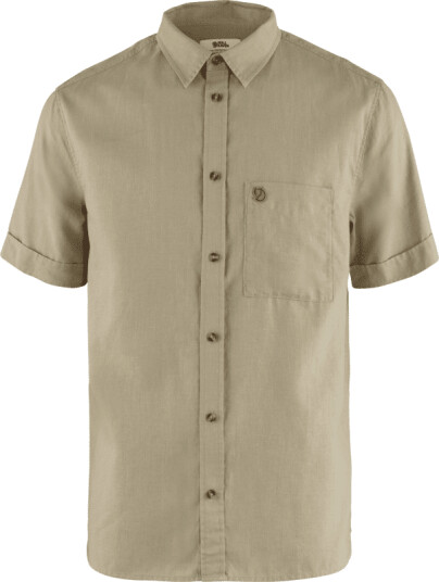 Fjellreven Men's Övik Travel Shirt Ss Beige XL Man