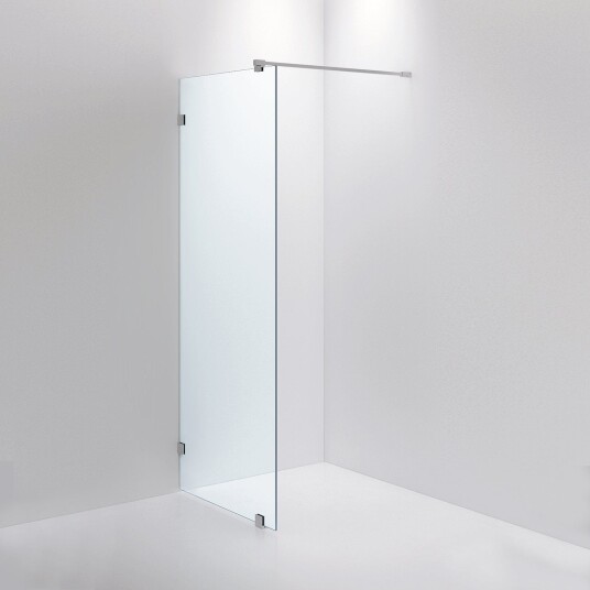 INR Iconic Nordic Rooms Dusjvegg ARC 20 Original Krom / 80cm Klart Glass