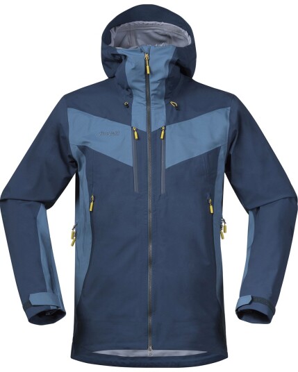 Bergans Hemsedal Jacket M Dark Steel Blue/Steel Blue (Storlek XXL)