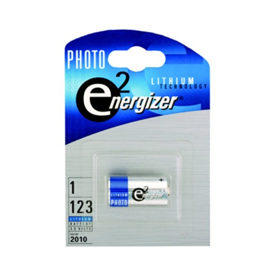 Energizer Batteri CR123A - 3V