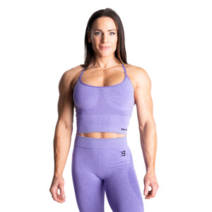 Astoria Seamless Bra, athletic purple melange, small