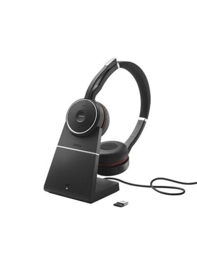 Jabra Evolve 75 SE MS Stereo w/ Charging Stand