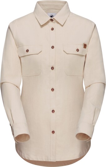 Mammut Tamaro Undyed Longsleeve Shirt W Light Brown M