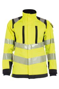 Tranemo 51499594 Flammehemmende softshelljakke, gul/marine, 1 stk. XXL