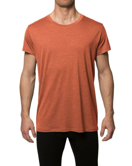 Northern Playground T-Shirt Organic Wool And Silk Ms Red S