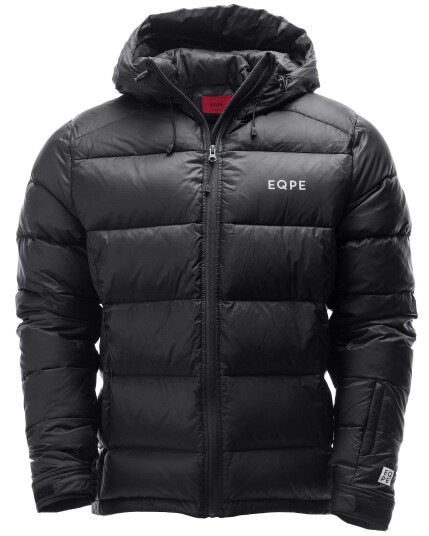 EQPE Habllek Urban Down Jacket M Deep Black/Blue (Storlek XXL)