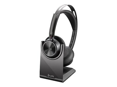 Poly Voyager Focus 2-M MS USB-A Headset med ladestativ