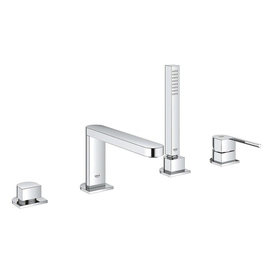 Grohe Plus 4-hulls badekarbatteri Krom