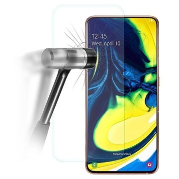 Samsung Galaxy A80 Beskyttelsesglass 9H, 0.3mm Klar