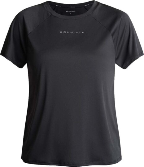 Röhnisch Women's Active Logo Tee XL, Black