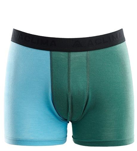 Aclima WarmWool Boxer Shorts M's North Atlantic/Reef Waters M