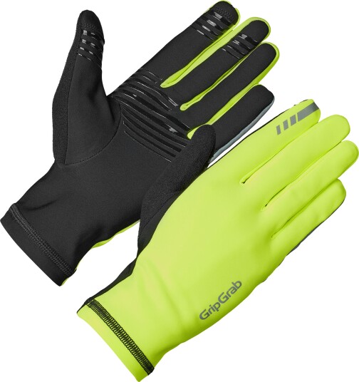 Gripgrab Insulator 2 Hi-Vis Spring-Autumn Gloves Yellow Hi-Vis XL