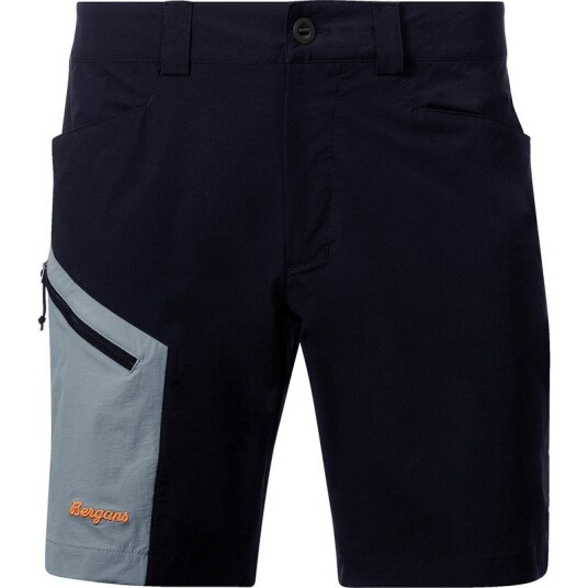 Bergans Vaagaa Light Softshell Shorts Men Black/Husky Blue 56