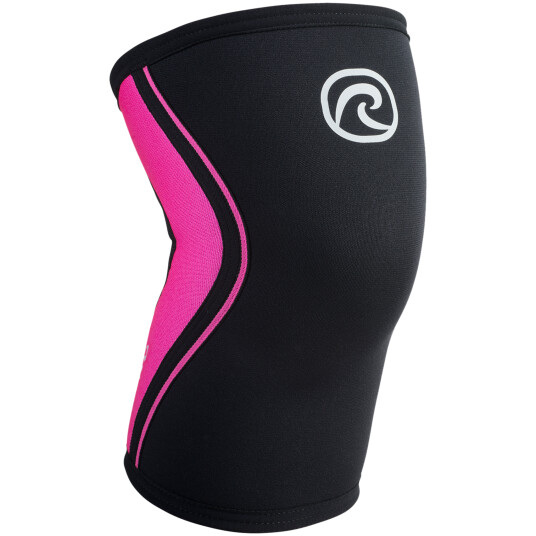 Rehband RX Knee Sleeve 5mm, knestøtte senior S Black/Pink