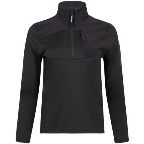 Rossignol W Skpr 1/2 Zip Sweat - Black S