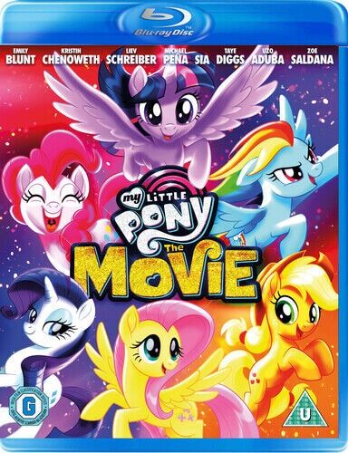 My Little Pony: The Movie Blu-ray 2018 Jayson Thiessen cert U Brand New