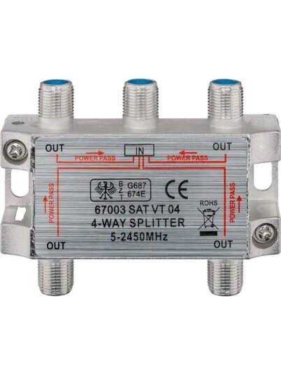 Pro SAT-splitter 4-way