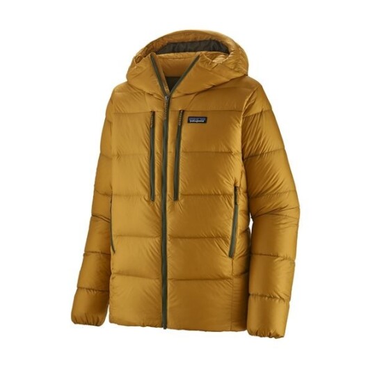 Patagonia M's Fitz Roy Down Hoody Cabin Gold M