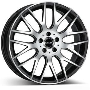 MAK Arrow Black polished 8x19 5x112 ET33 B66.6