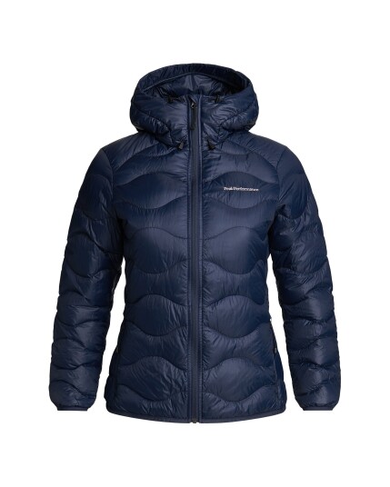 Peak Performance Helium Down Hood Jacket W Blue Shadow (Storlek XS)