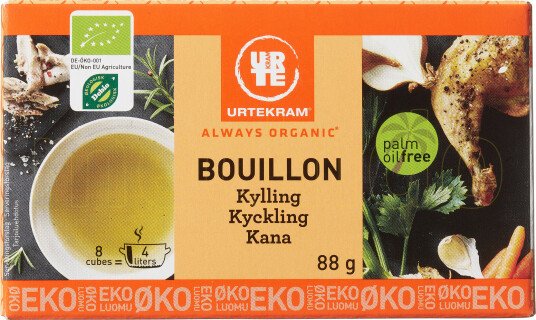 Urtekram Buljong Kylling Ø 88 g