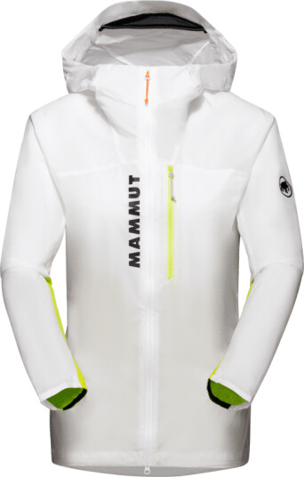 Mammut Women's Aenergy WB Hooded Jacket XS, White-Highlime