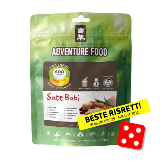 Adventure Food Sate Babi - Biff Satay m/ris - turmat