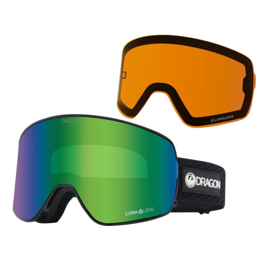 Dragon NFX2, Skibriller, Icon Green Onesize