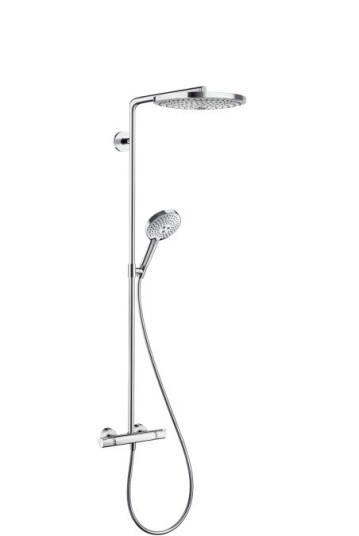 Hansgrohe Raindance Select S300 2jet Ø300 mm, Hvit/Krom