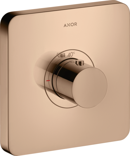 Axor ShowerSelect Highflow Termostat For innbygging, Polert Rødt Gull