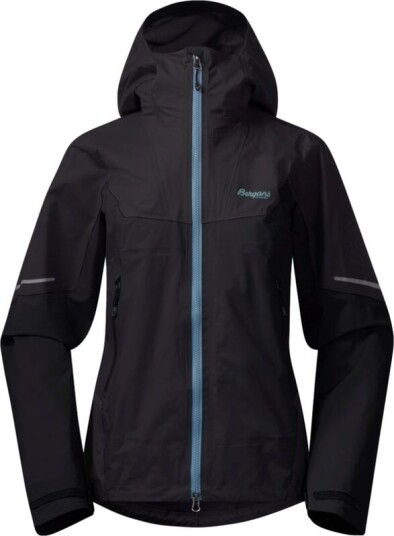 Bergans Women's Senja 3L Jacket XS, Black/Dark Shadow Grey/Smoke Blue