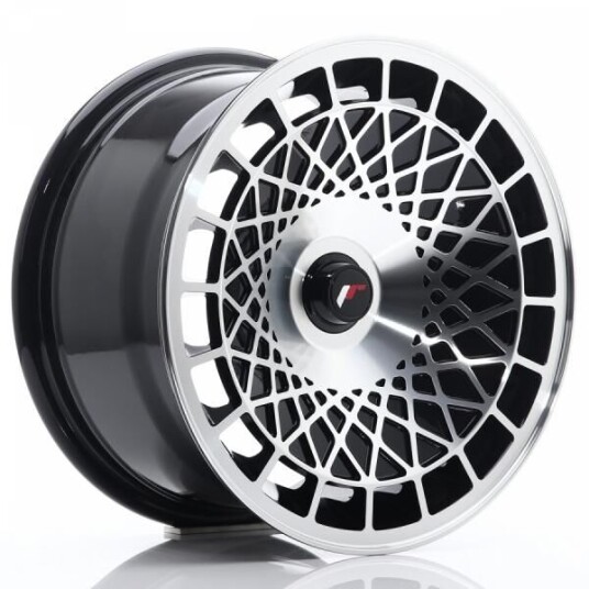 Japan Racing Jr14 Black Machined Face 8x16 4x100 ET15 B74.1