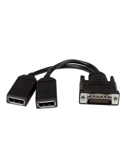 StarTech.com LFH 59 Male to Dual Female DisplayPort DMS 59 Cable