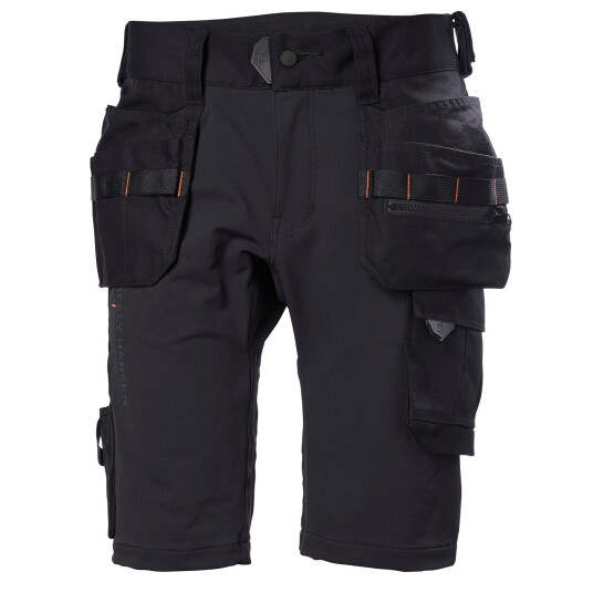 HH Workwear Workwear Helly Hansen Chelsea Evolution Håndverkershorts Svart C58