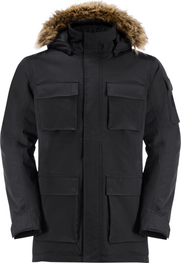 Jack Wolfskin Men's Glacier Canyon Parka Black XXXL