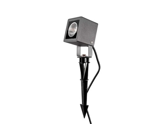 Lucande LED-lampe med jordspyd Jiada