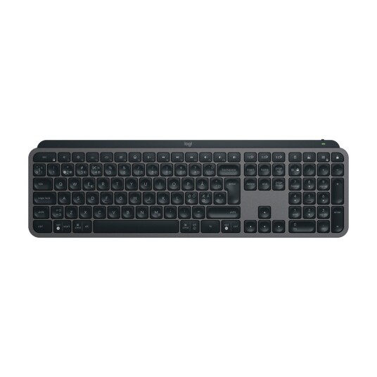 Logitech MX Keys S Graphite - ND - Tastatur - Nordisk - Svart