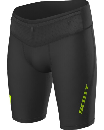 Scott RC Run Tight Shorts M Black/Yellow (Storlek XL)