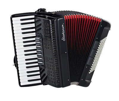 Startone Piano Accordion 96 Svart MKII