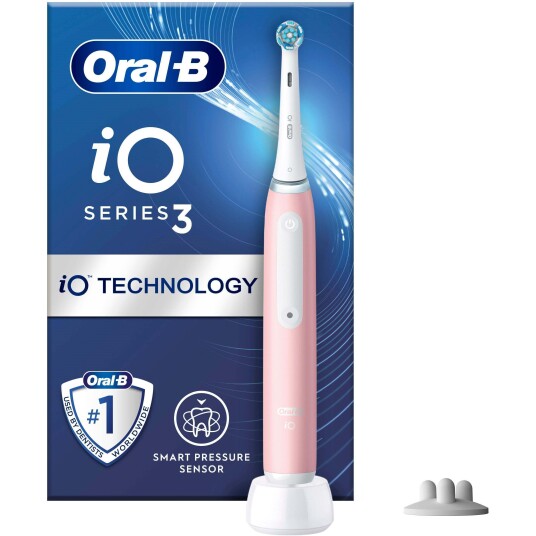 Oral-B iO 3 Elektrisk Tannbørste (rosa)